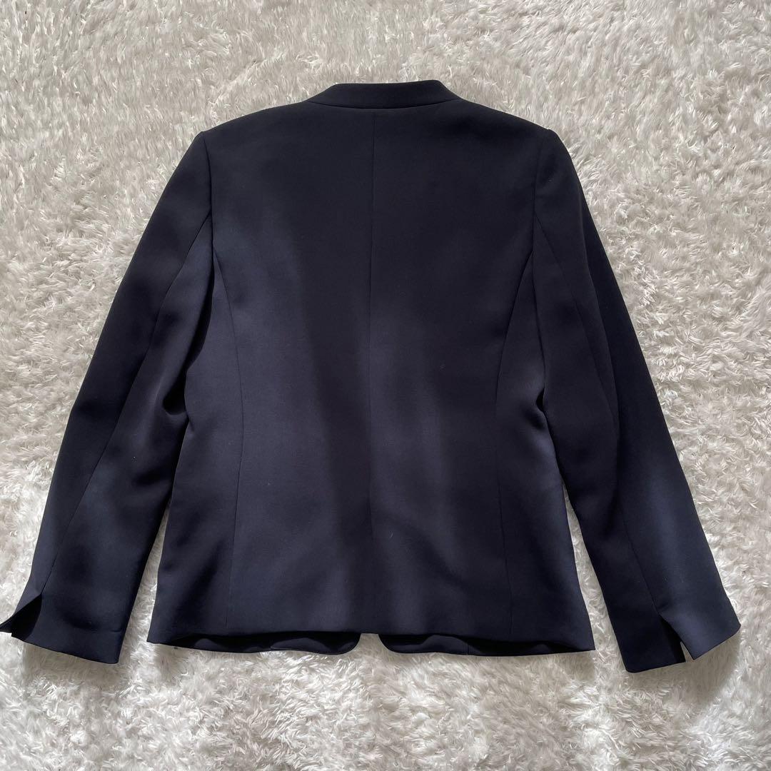 【人気♪】PLST プラステ　セットアップ　スーツ　ノーカラー　L