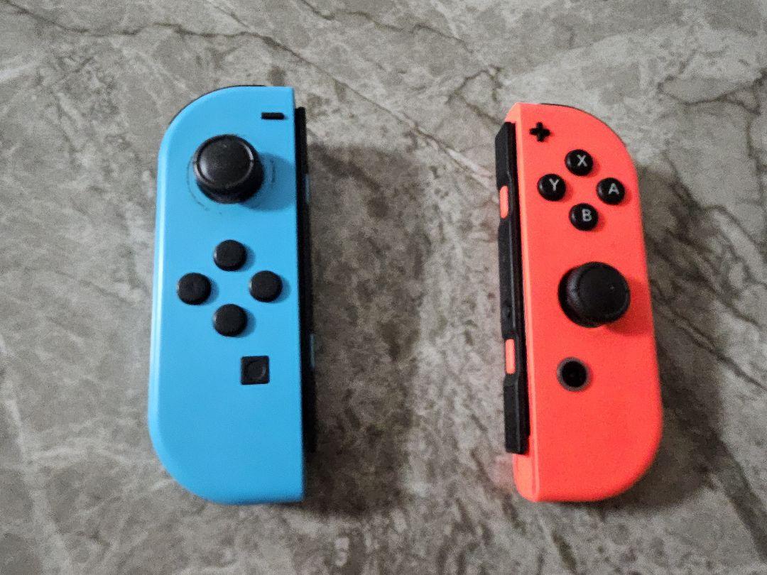 Nintendo Switch Joy-Con 青とオレンジ ジャンク - メルカリ