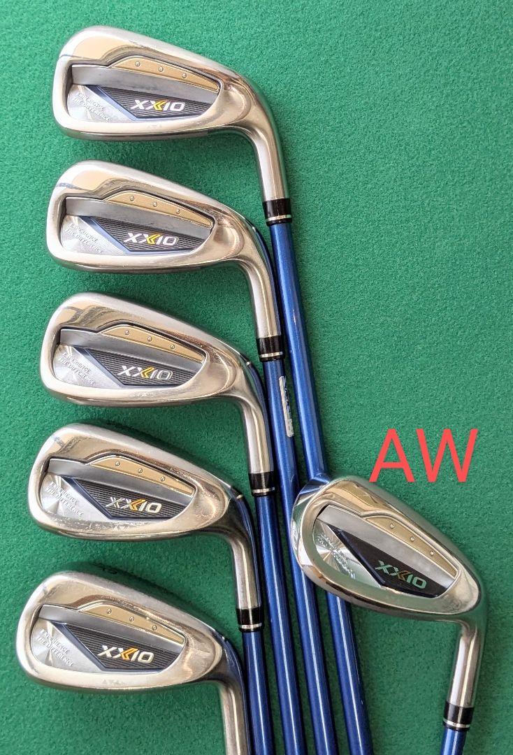 ゼクシオ13 アイアンセット　 6-PW5本（R）とAW（SR）の6本セット