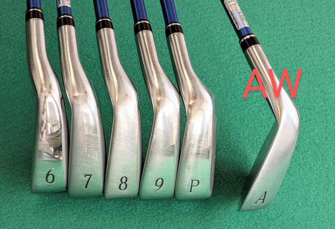 ゼクシオ13 アイアンセット　 6-PW5本（R）とAW（SR）の6本セット