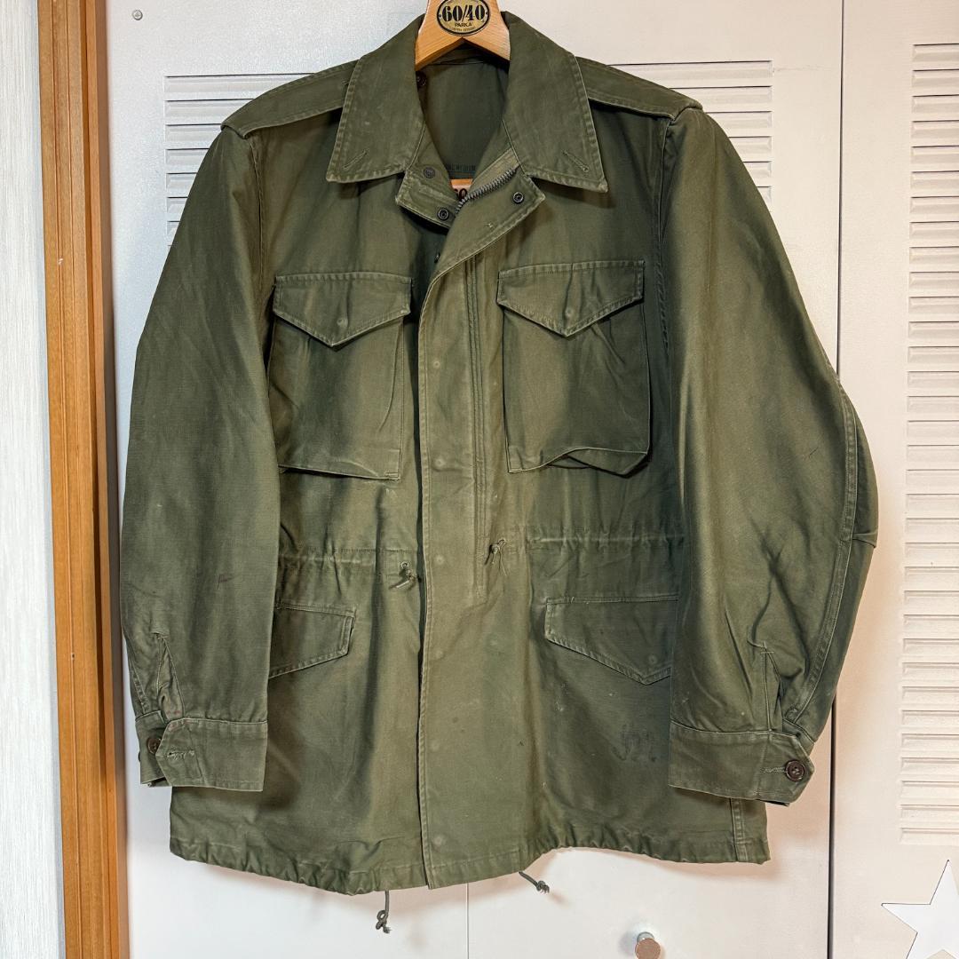 50年代 米軍実物★M-51 ビンテージ ジャケット★クラウンZIP スコービル