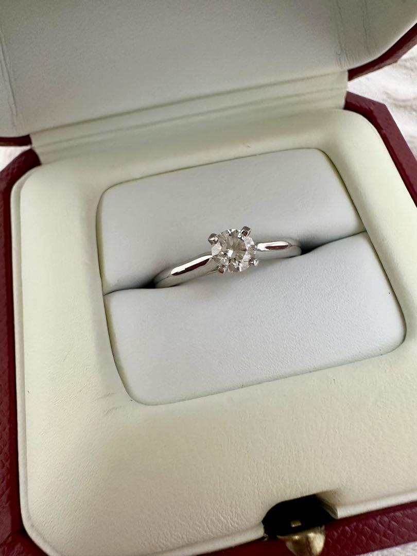 y*♡様 Cartier ダイヤモンドリング ソリテール　プラチナ　8号