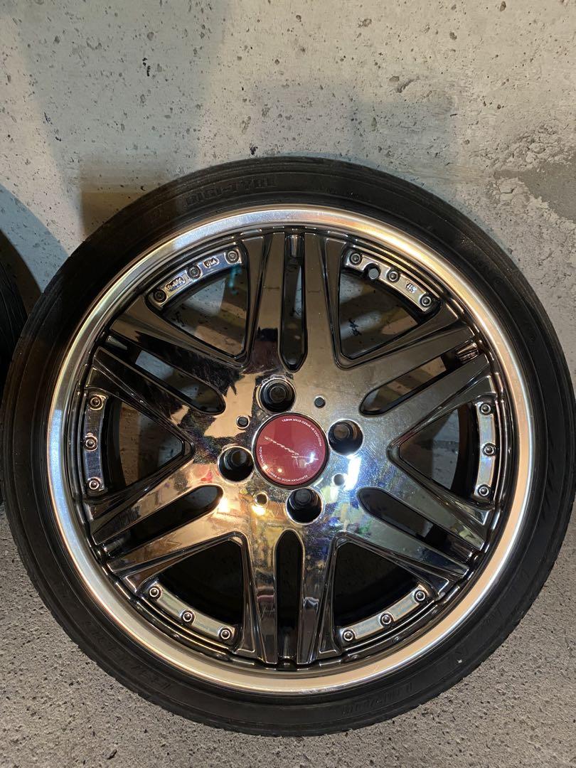 安価 ワタナベ SSRヴィエナノーブル16インチ5.5j - メルカリ タイヤ・ホイール