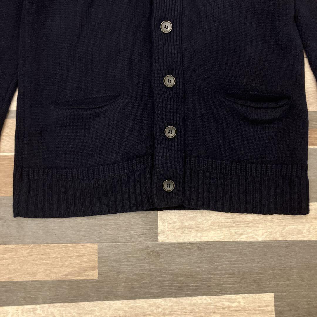 【three dots】スリードッツ カシミア ウール ショールカーディガン