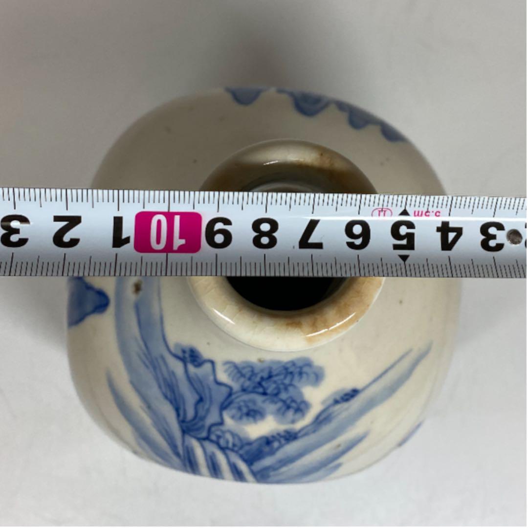 カタログギフトも! 古伊万里 染付 花入 高さ約25㎝ タコニ 西さ4-0725⑤ revolucionpuntocero.com カタログギフトも! 古伊万里 染付 花入 高さ約25㎝ タコニ 西さ4-0725⑤ revolucionpuntocero.com
