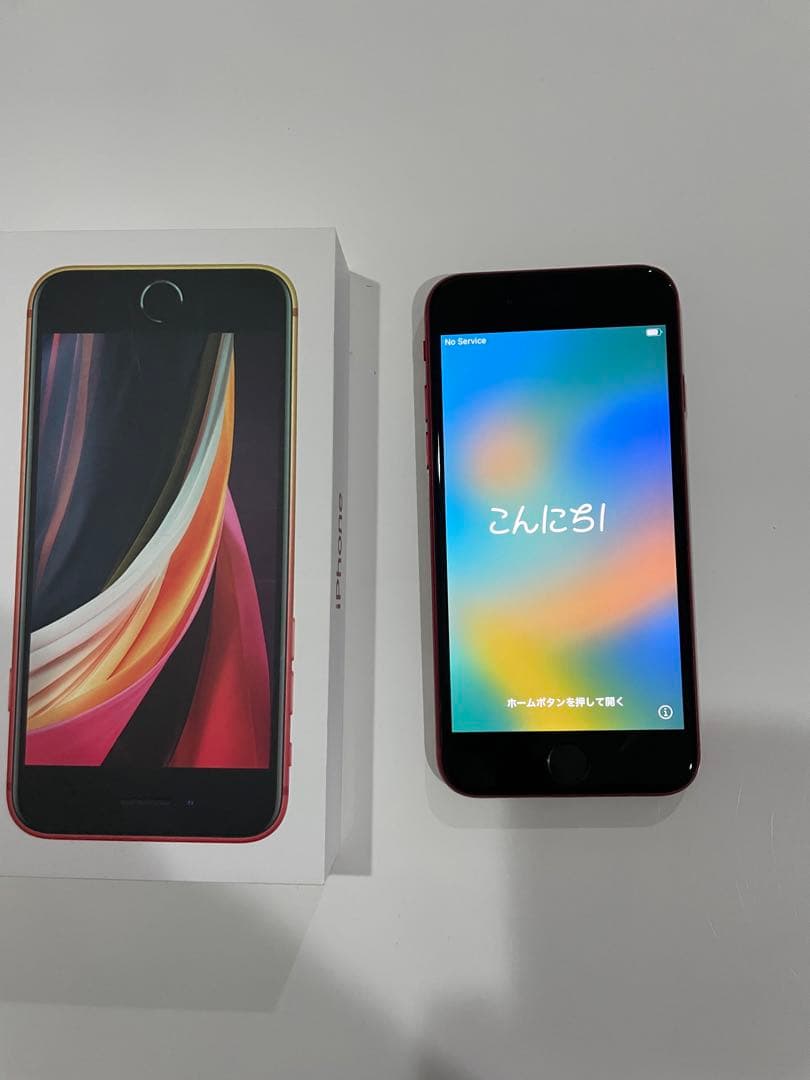 結婚祝い 第2世代 SE iPhone SE2 SIMフリー 64GB レッド