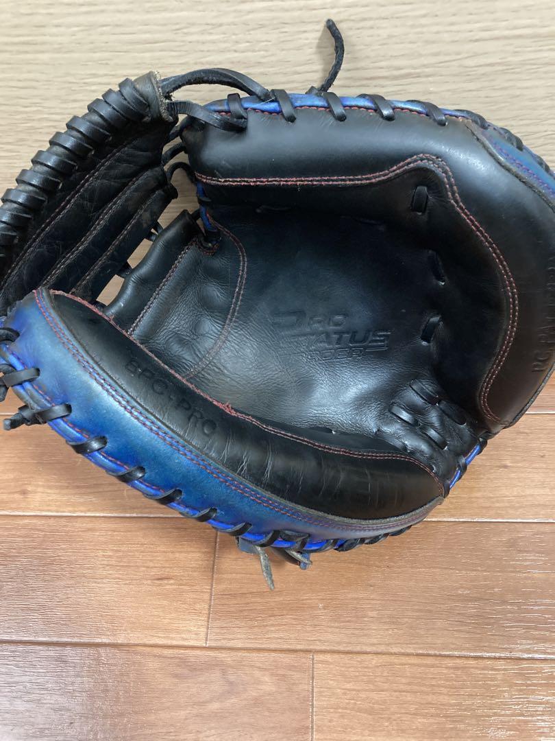値下げ不可　zett プロステイタス 硬式 キャッチャーミット オーダー