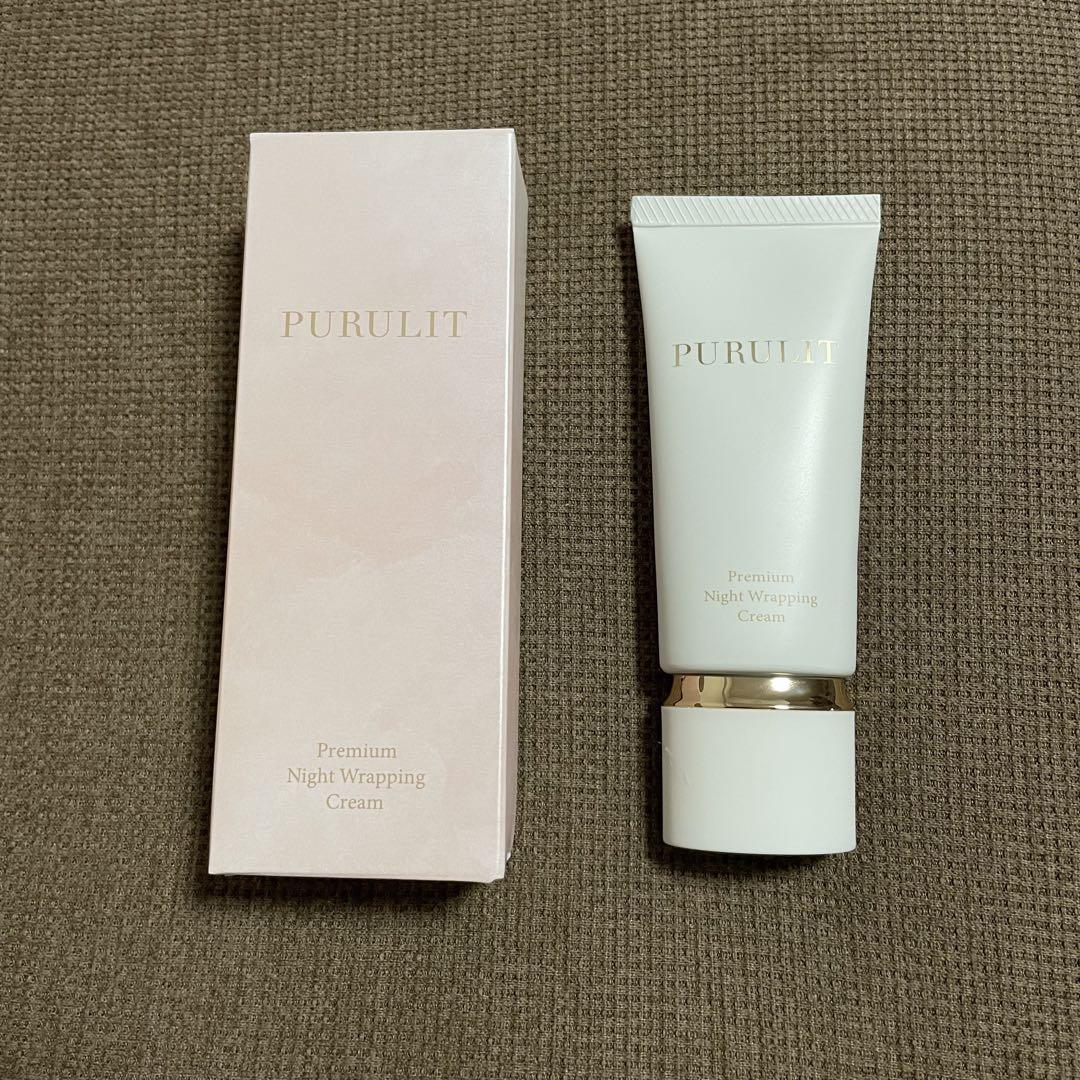 【少量使用】PURULIT＊プルリットプレミアムナイトラッピングクリーム＊35㌘