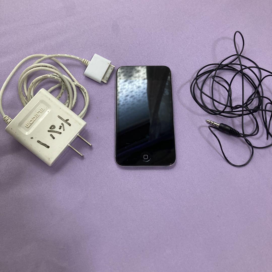 iPod 80GB 30GB 充電器 イヤフォン付き Apple iPod 32GB 充電器・イヤフォン付き - メルカリ