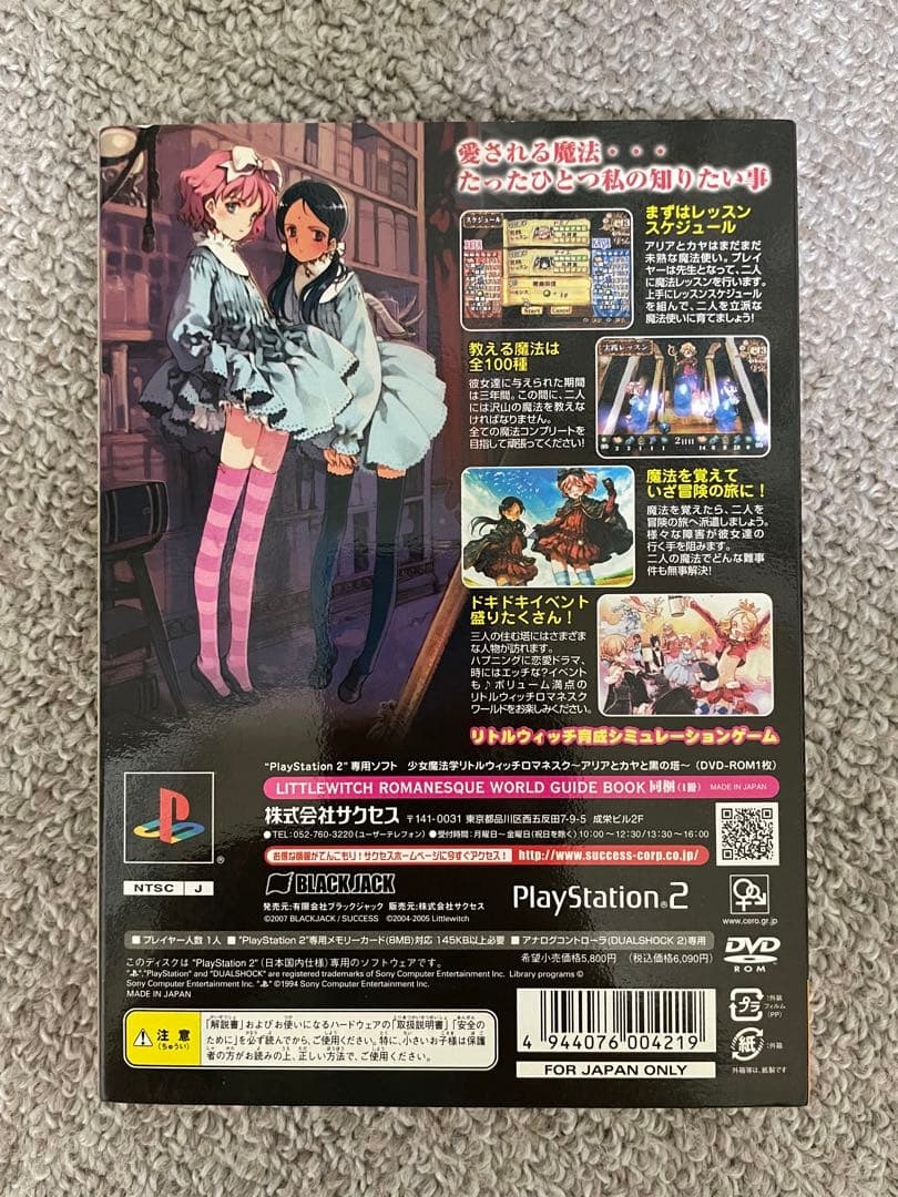 ~アリアとカヤと黒の塔~PlayStation2