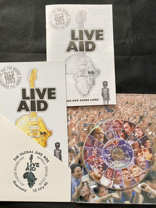 【楽ギフ_のし宛書】 約15時間 8枚組の完全版!Live コンプリートセット Aid - 洋楽