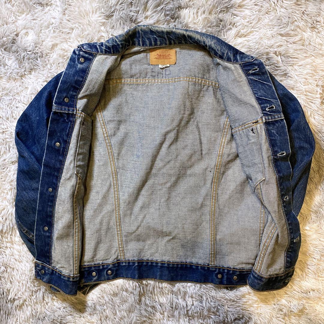 濃紺美品 サイズ42 LEVI'S / 70's 70505 4th Gジャン - メルカリ