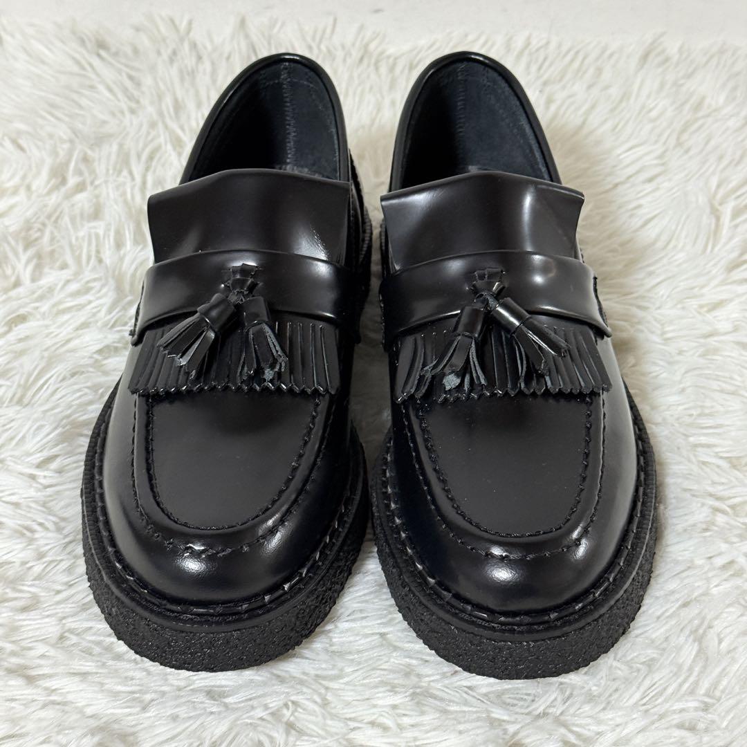 未使用✨フレッドペリー　ジョージコックス　コラボ　タッセルローファー　レザー　黒