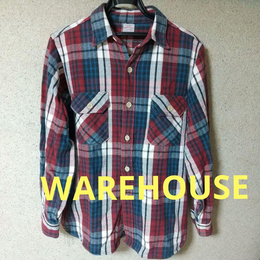 WAREHOUSE SANFORIZED ネルシャツ M ウエアハウス