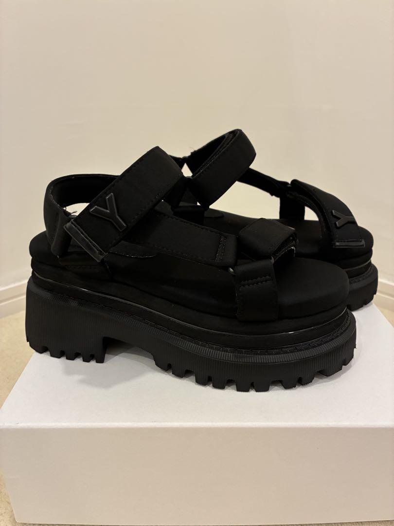 YELLO / GRACE PLATFORM SANDALS