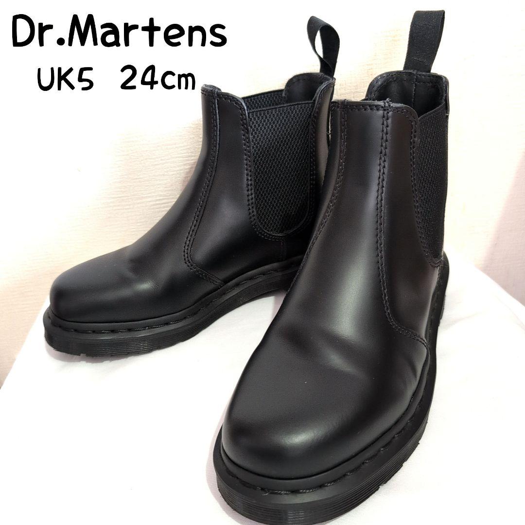 ドクターマーチン 2976 MONO チェルシーブーツ サイドゴアブーツ24cm24cm Dr.Martens