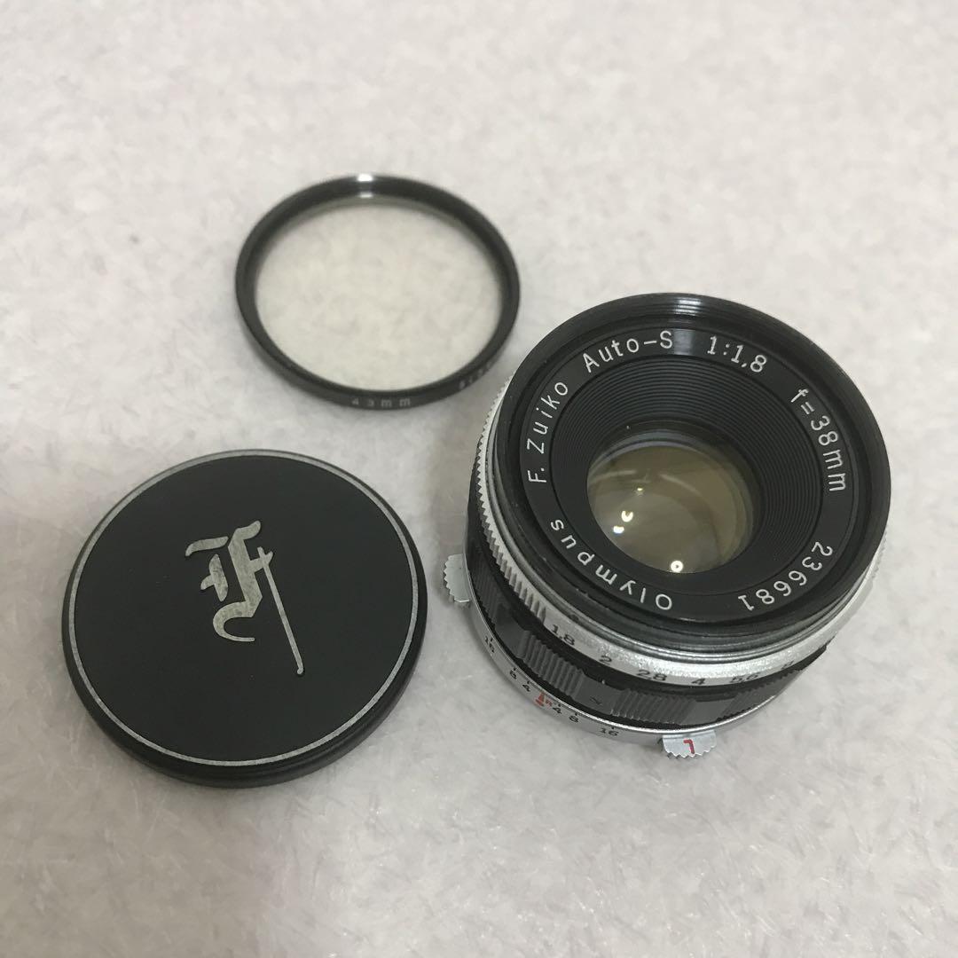 ■【極上美品】オリンパス ペン PEN-F F.Zuiko 1:1.8