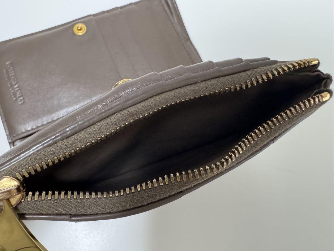 BOTTEGA VENETA ブラウン 二つ折り財布