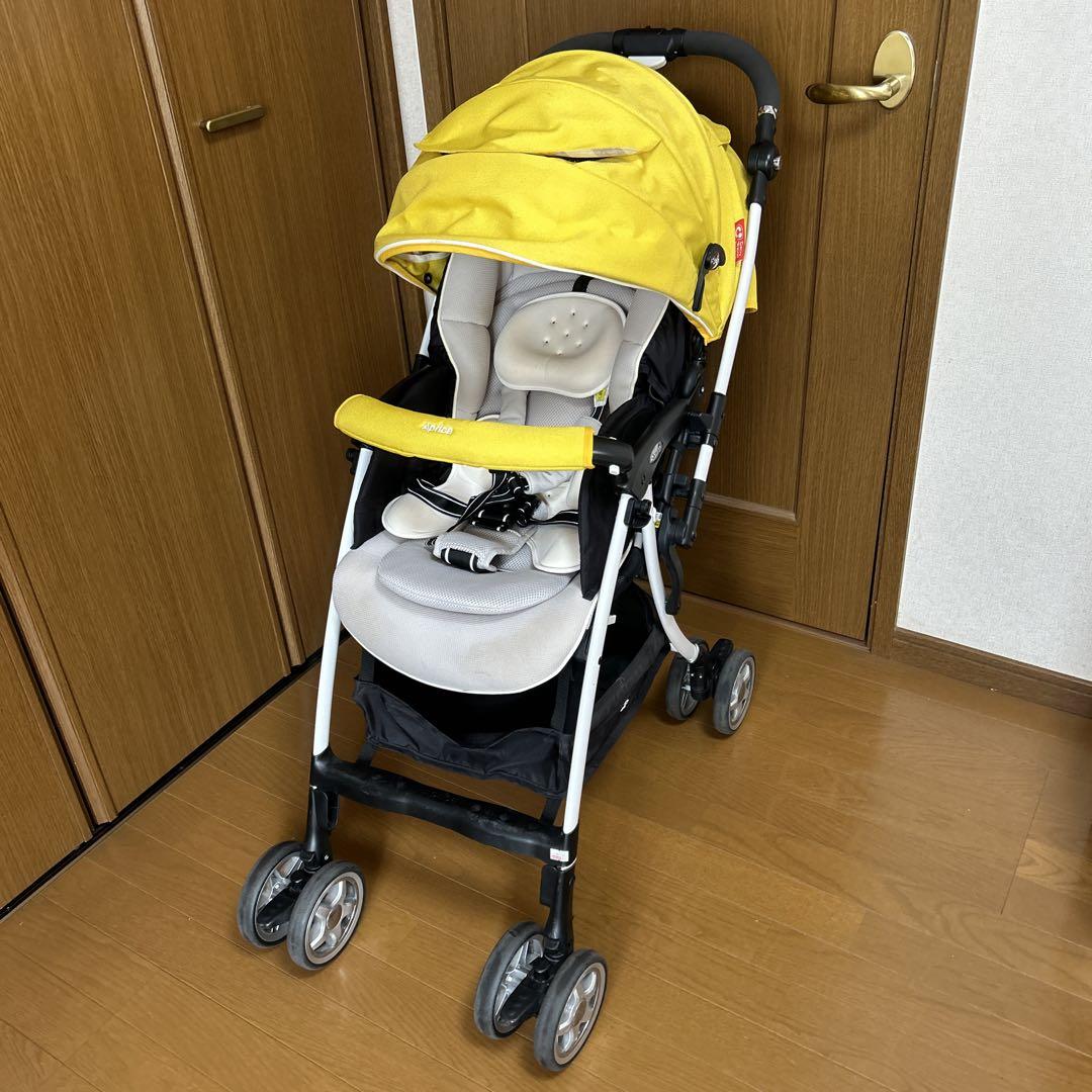 期間限定値下げ！　アップリカ　ラクーナビッテ　イエロー　ベビーカー 期間限定値下げ！ アップリカ ラクーナビッテ イエロー ベビーカー