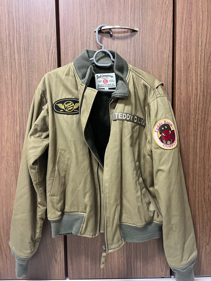 Ted Company MA-1 フライトジャケット カーキ