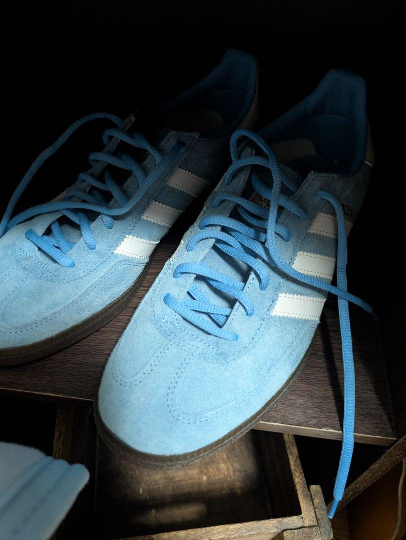adidas Spezial スニーカー ライトブルー　24.5 アディダス ハンドボール スペツィアル / Handball Spezial