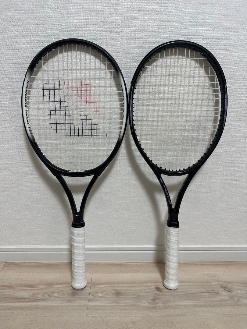 【送料無料】 YAMAHA PROTO-07他　硬式テニスラケット 2本セット