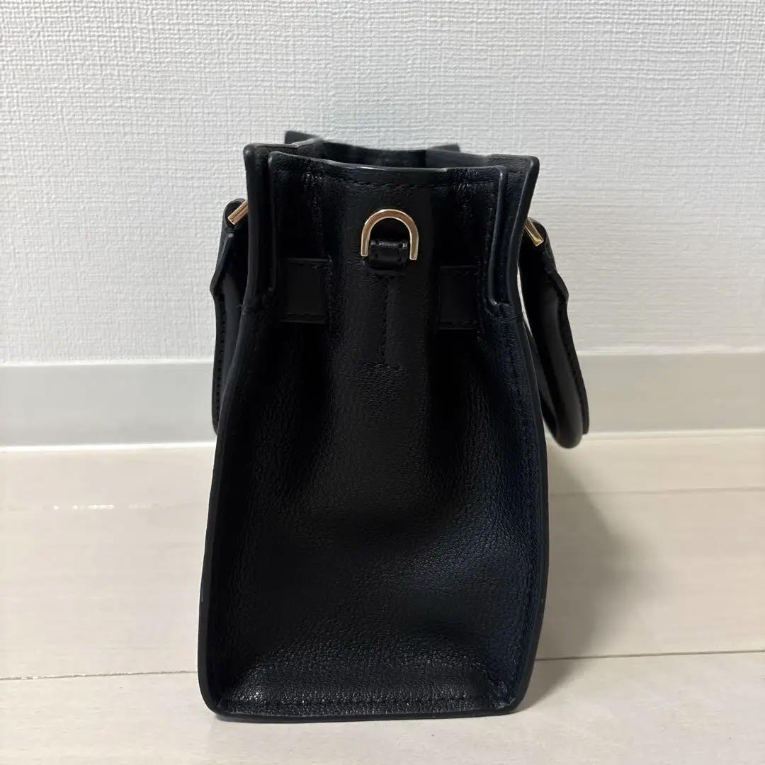 通販ファッション - 美品！MICHAEL KORS 黒 レザー ハンドバッグ