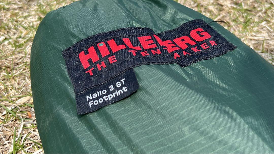 (6/30まで値下げ)HILLBERG・Nallo 3 GT専用フットプリント付