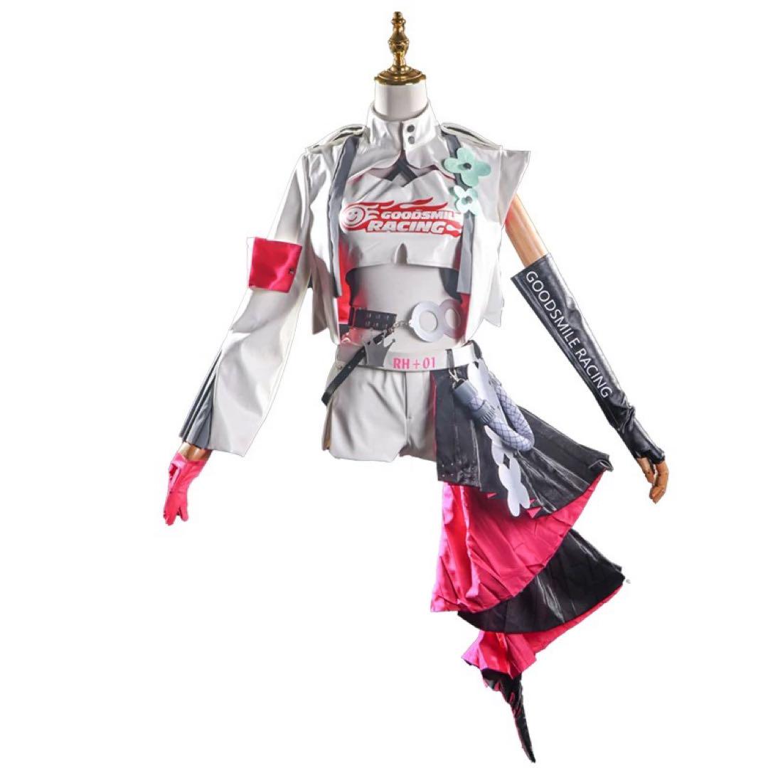 初音ミク　レージングミク　2025 コスプレ衣装　ウィッグ・靴追加可
