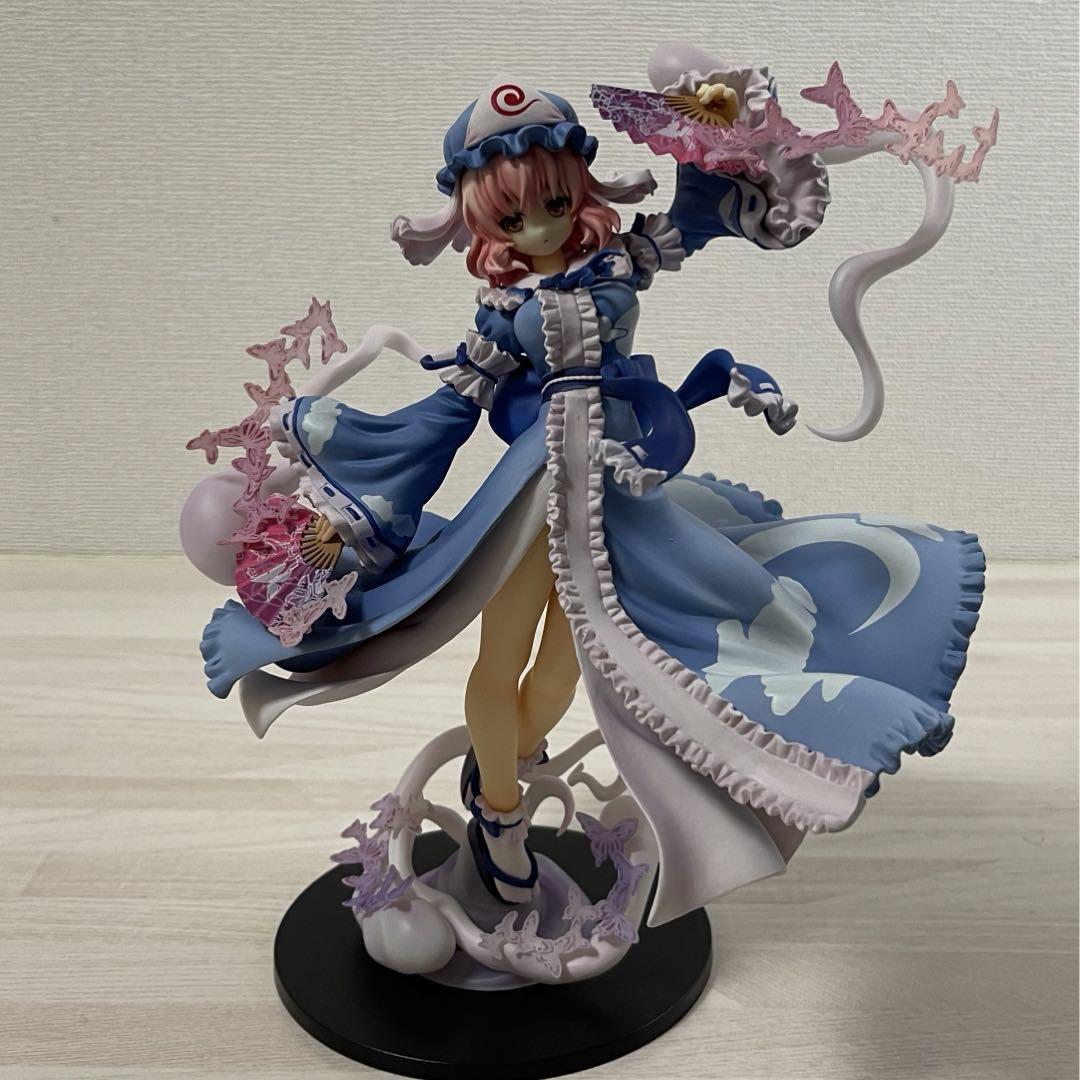 東方プロジェクト 西行寺幽々子 キューズ 1/8スケール 完成品 東方プロジェクト 西行寺幽々子 キューズ 1/8スケール 完成品