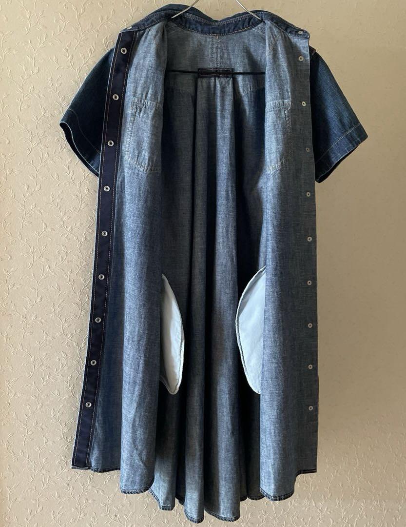 未使用品◆SCAI◆定価51840円　デニムカプセルコレクション　Aラインドレス