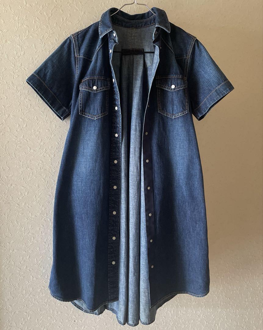 未使用品◆SCAI◆定価51840円　デニムカプセルコレクション　Aラインドレス