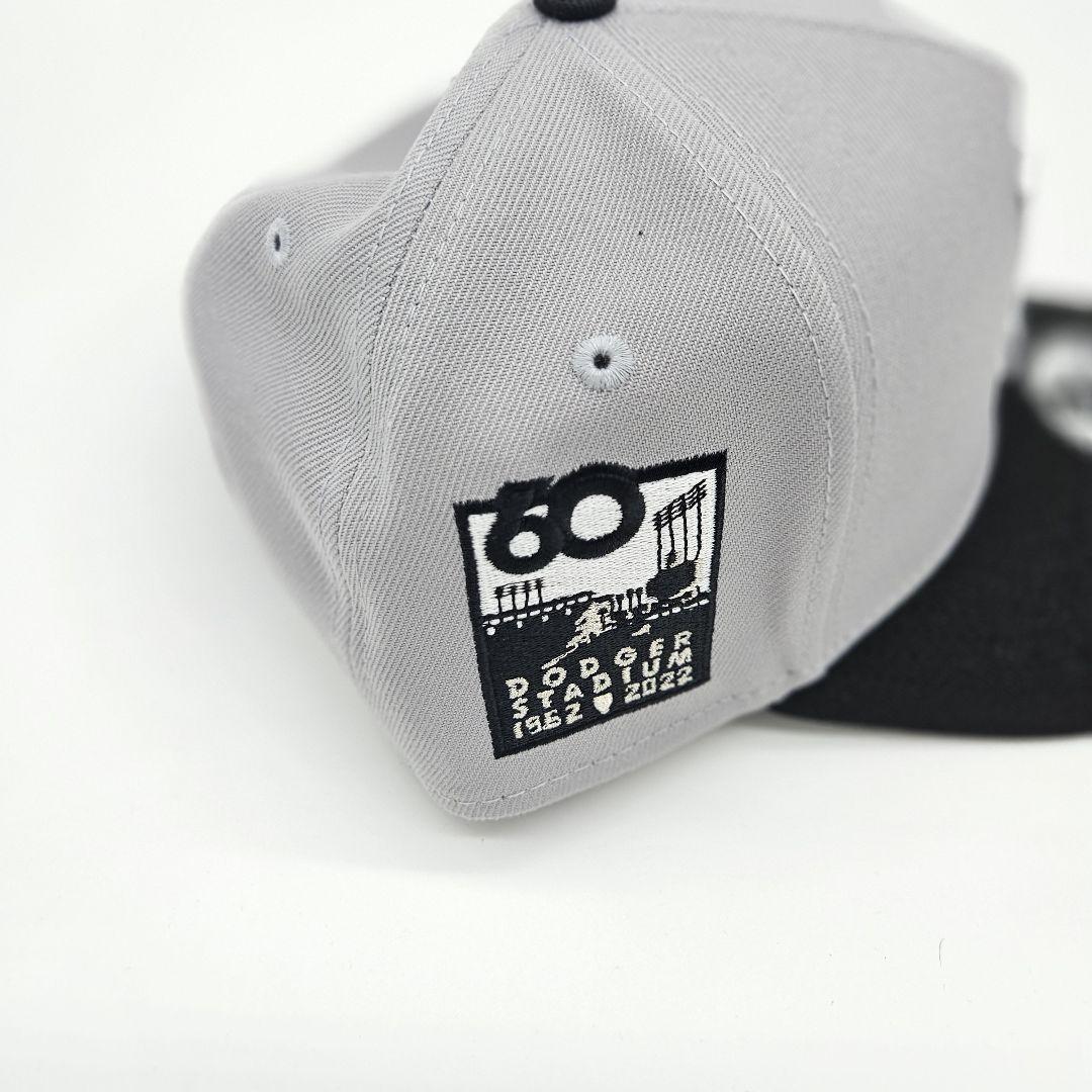 グレー 黒 ドジャース ニューエラ キャップ LA 限定 9FORTY 60周年