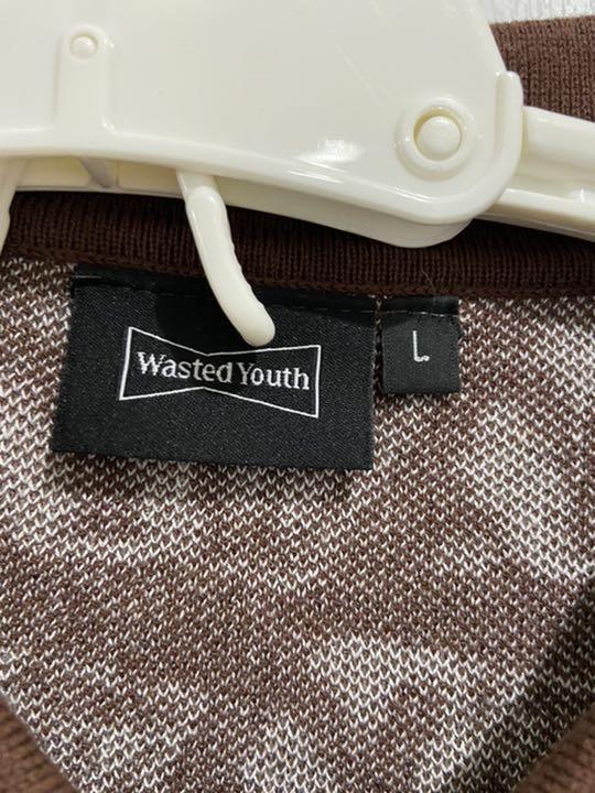 セール❗️人気商品verdyニットポロ❗️wasted youth ニットポロ