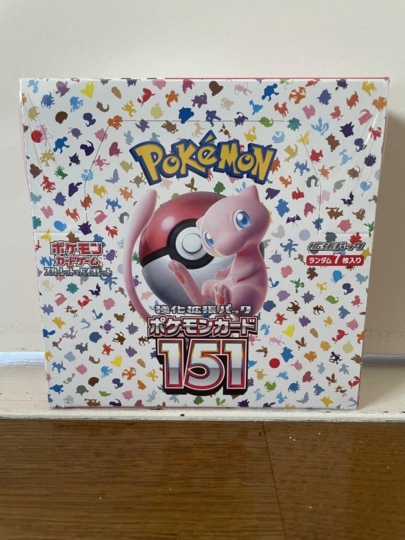 ポケモンカード「151box」シュリンク付