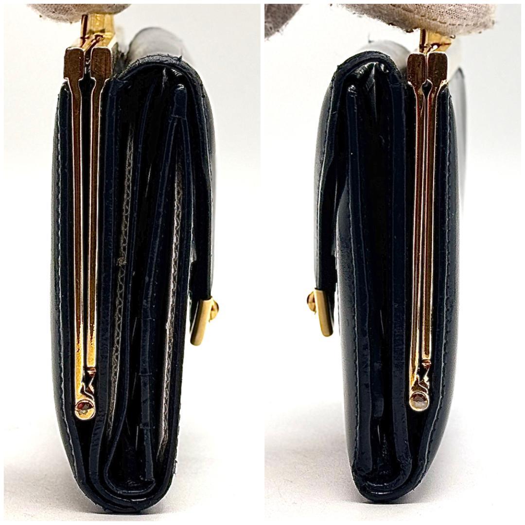 煌めく金彩✨】 カルティエ サファイアライン 三つ折り財布