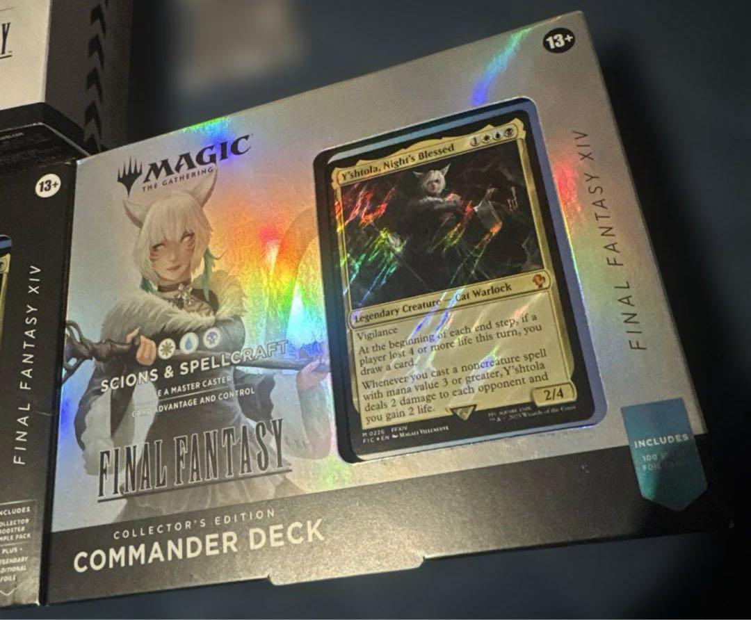MTG×FF コレクター版統率者デッキ　英語版　「サイオンズ・スペル」