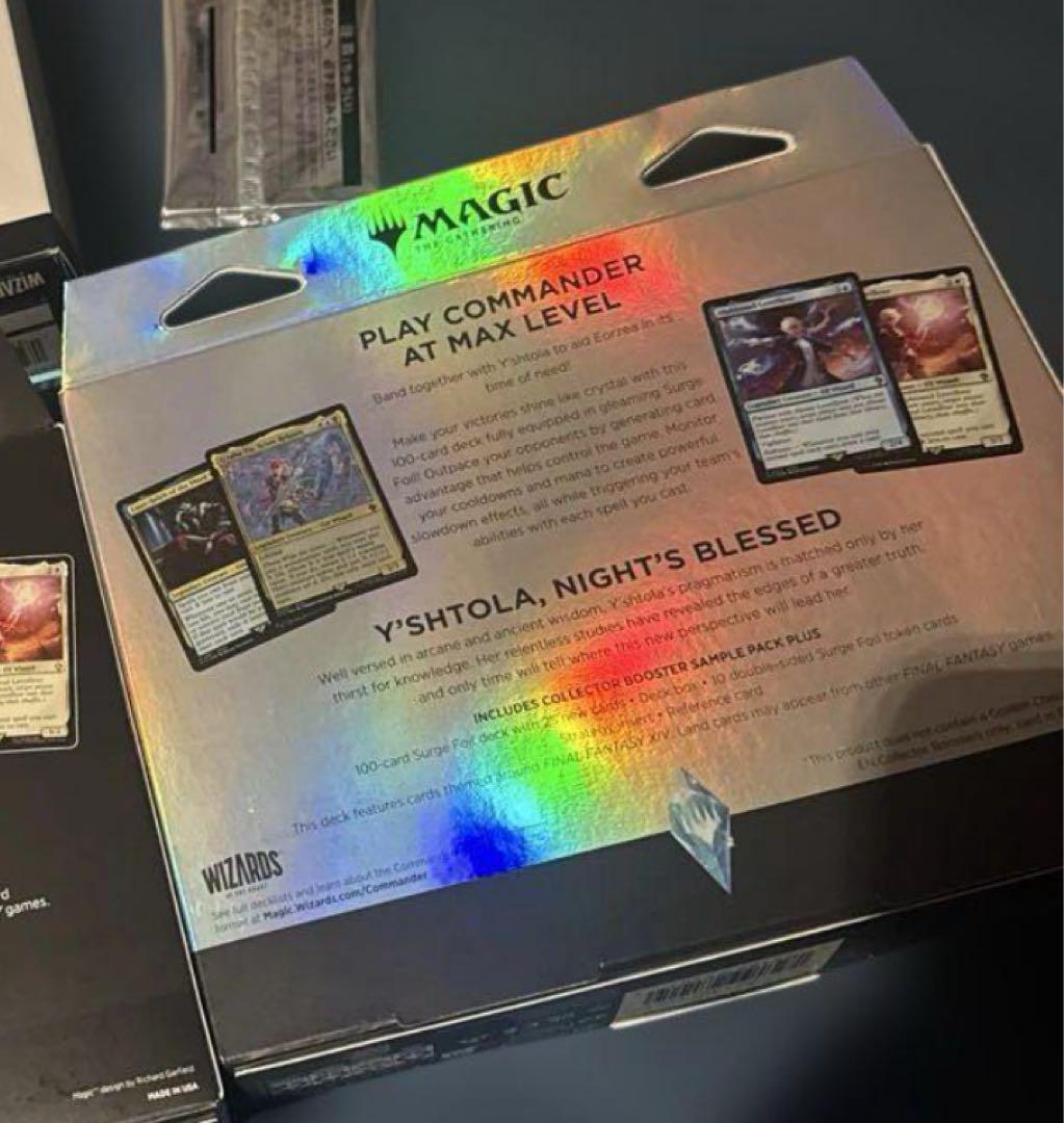 MTG×FF コレクター版統率者デッキ　英語版　「サイオンズ・スペル」