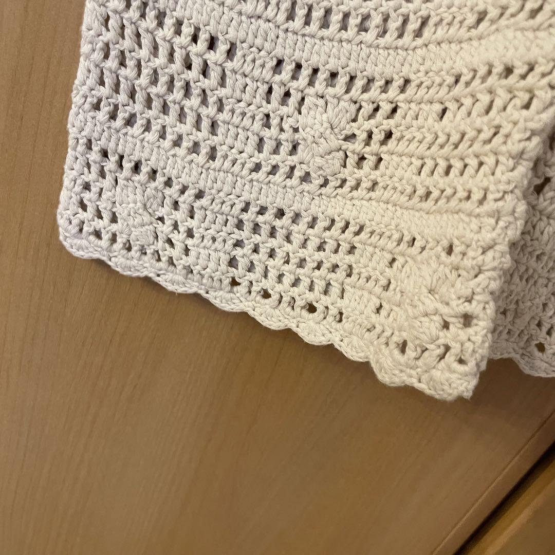 MOUSSY CROCHET KNIT レギンス