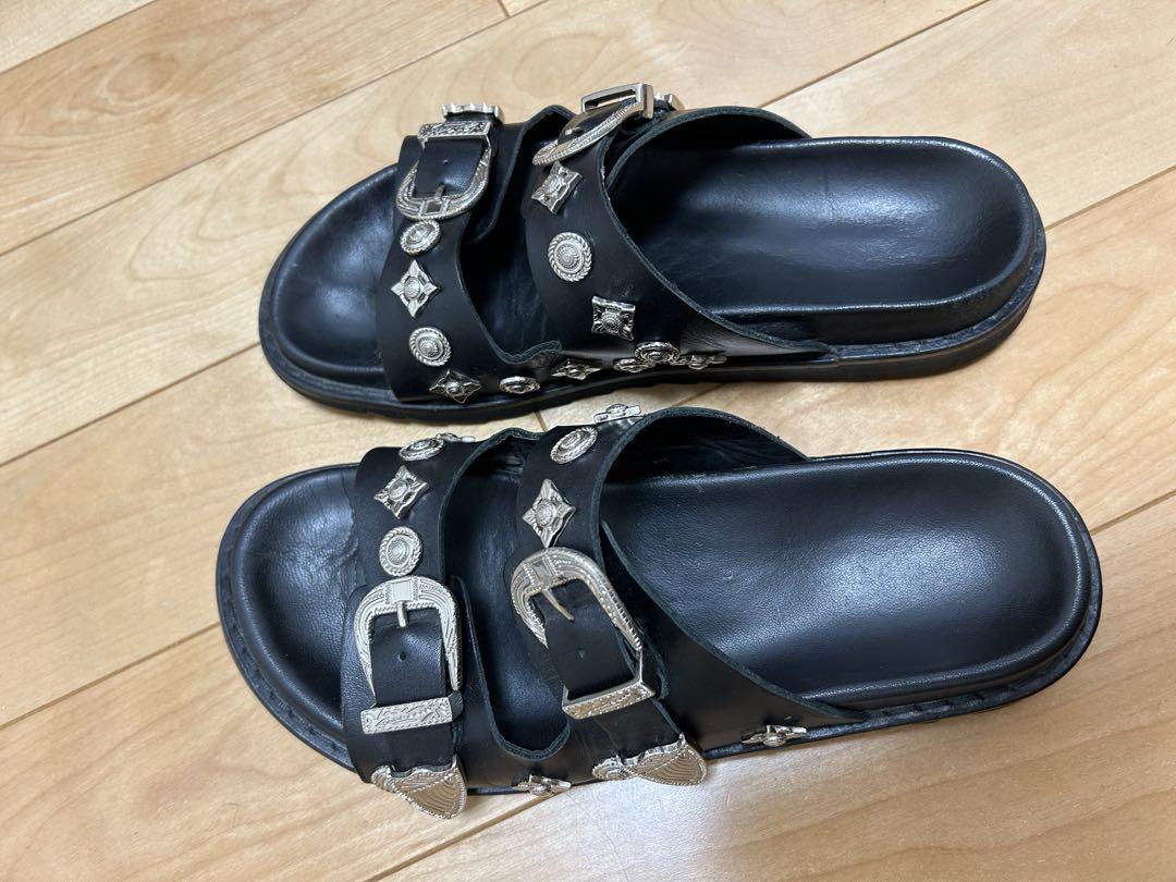 TOGA Virilis バックルサンダル 40　トーガ スタッズ