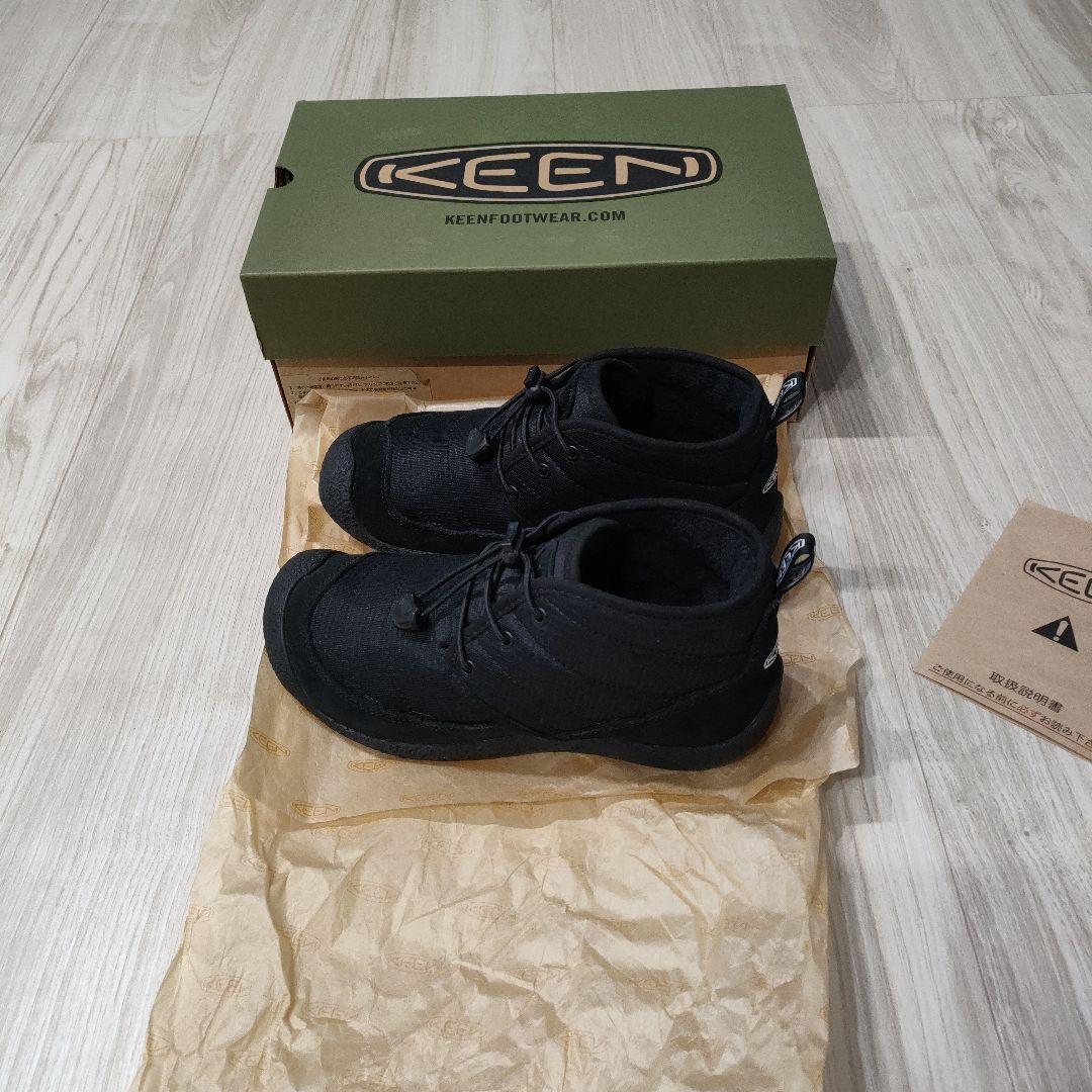 KEEN　HAUSERⅡ　チャッカ　23センチ　黒