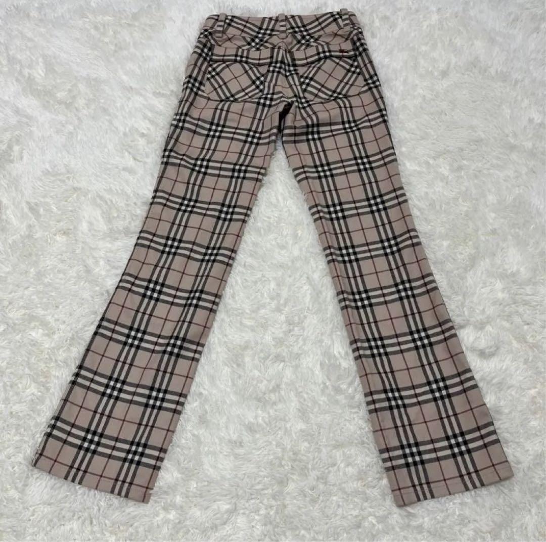 【新品】タグ付き　バーバリー ブルーレーベル  ノバチェック パンツ レディース