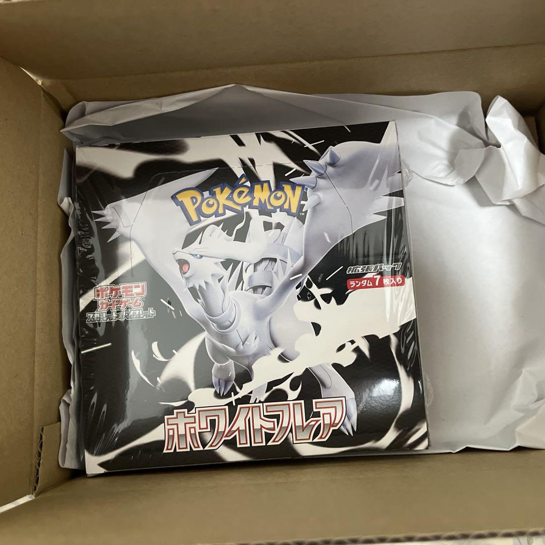 ポケモンカードゲーム ホワイトフレア　シュリンク付 BOX ポケモンカードゲーム ホワイトフレア シュリンク付きBOX 未開封