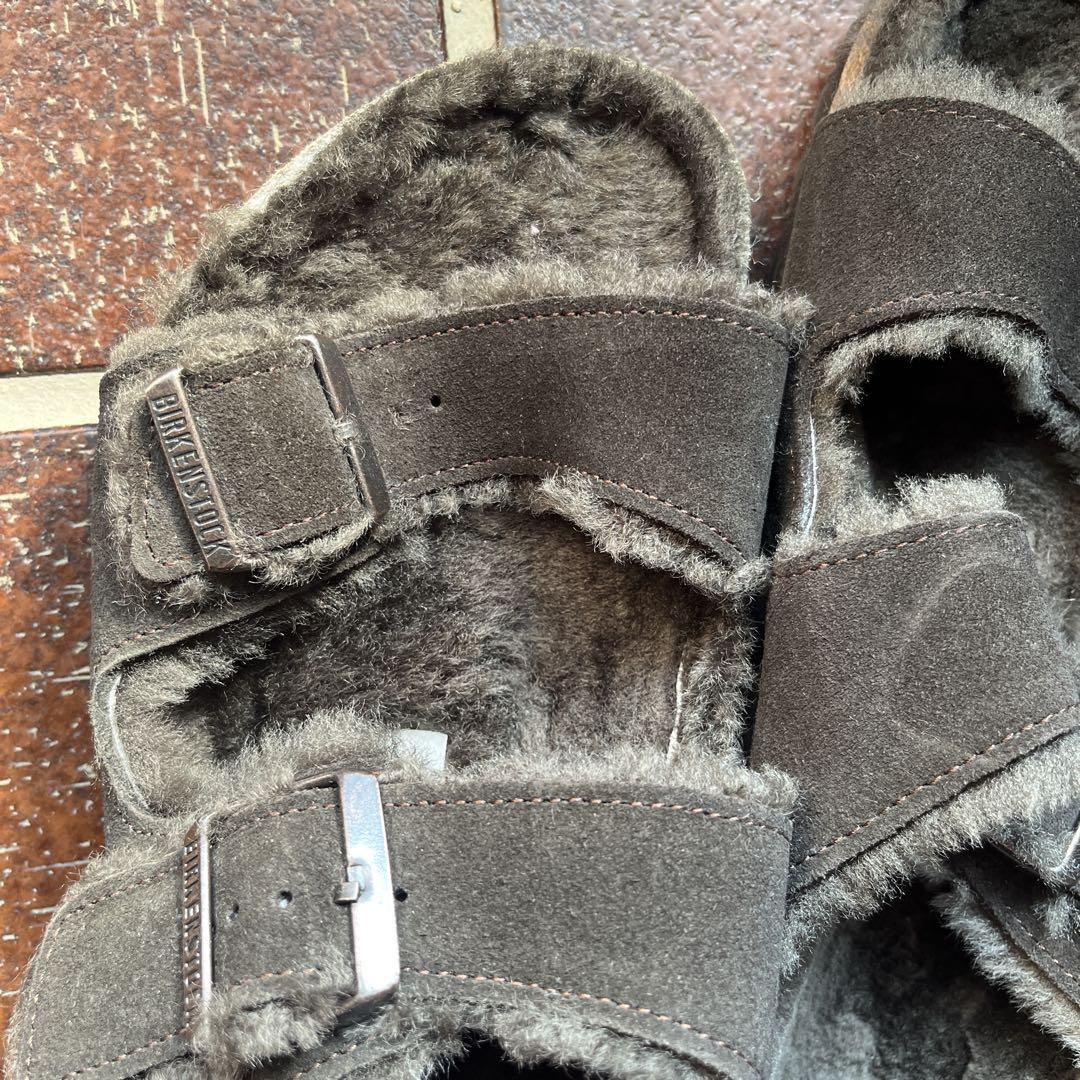 値下げ！レア★Birkenstock ダークブラウン サンダル