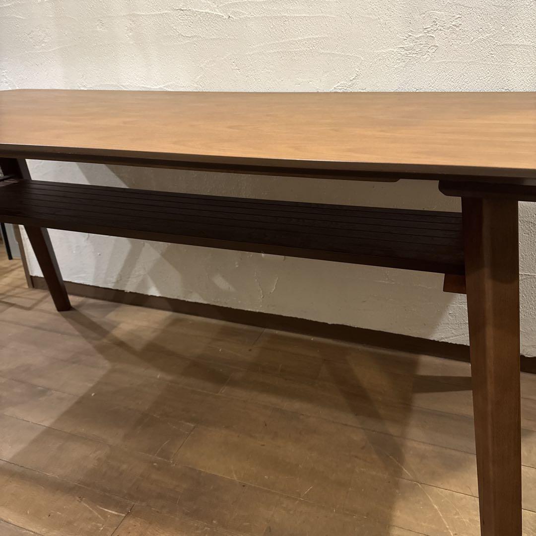 ダイニングテーブル ウォルナット化粧板 150×80cm