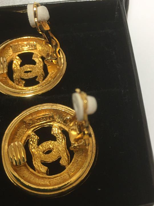 CHANEL ビンテージイヤリング WfAtK-m55365593613 美品 最適な価格