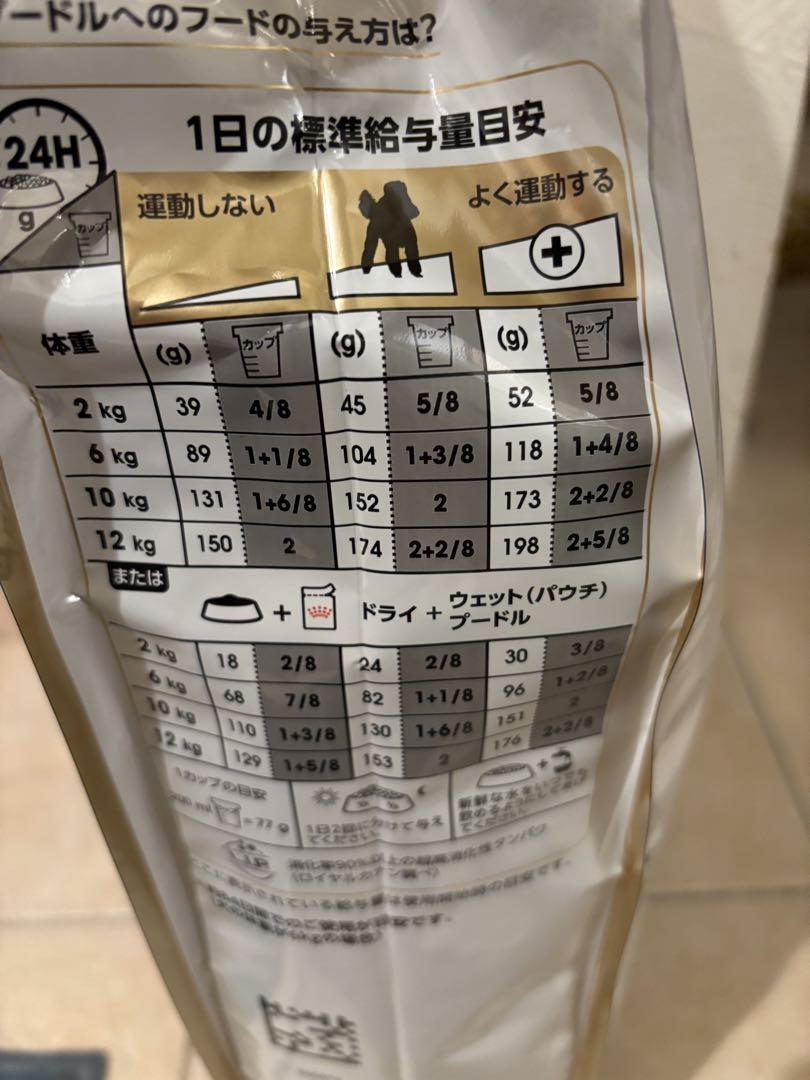 ロイヤルカナン　プードル7.5kg