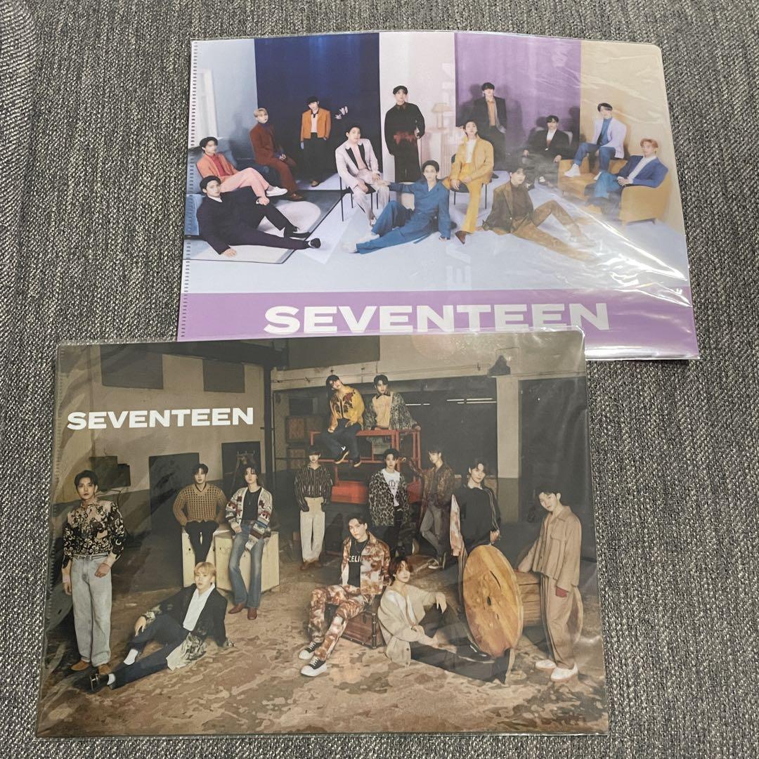 SEVENTEEN - SEVENTEEN クリアファイル② セブチの通販 by