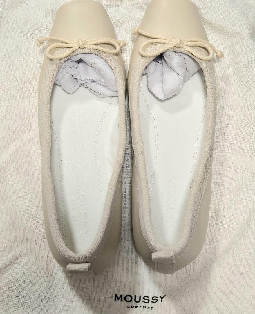 MOUSSY CFT RIBBON BALLET シューズ ベージュ M MOUSSY CFT RIBBON BALLET シューズ ベージュ M