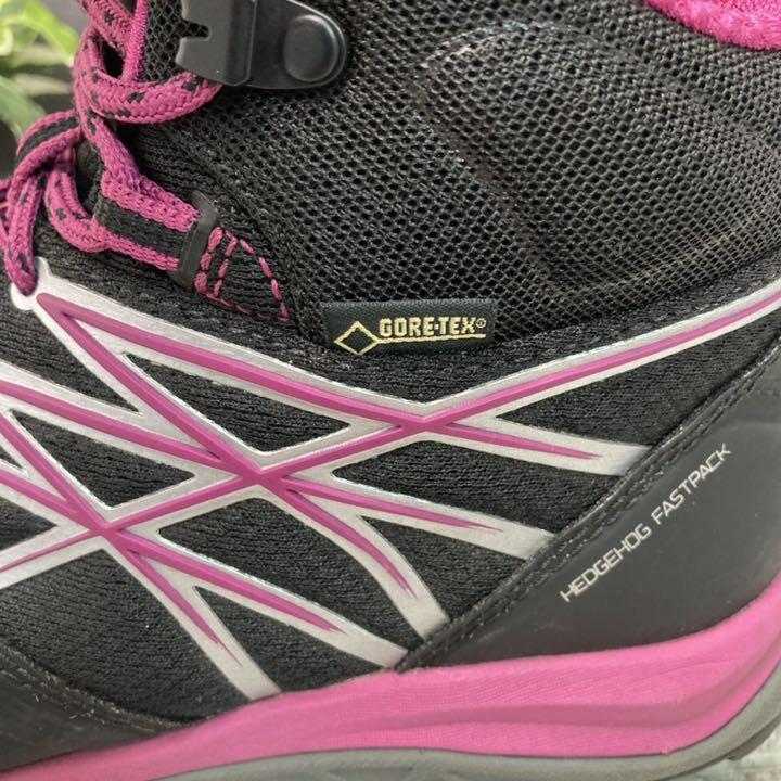正規品特価 ザノースフェイス GORE-TEX グレー ピンク uK3XG-m55368549876 23 トレッキングシューズ 2022本物保証